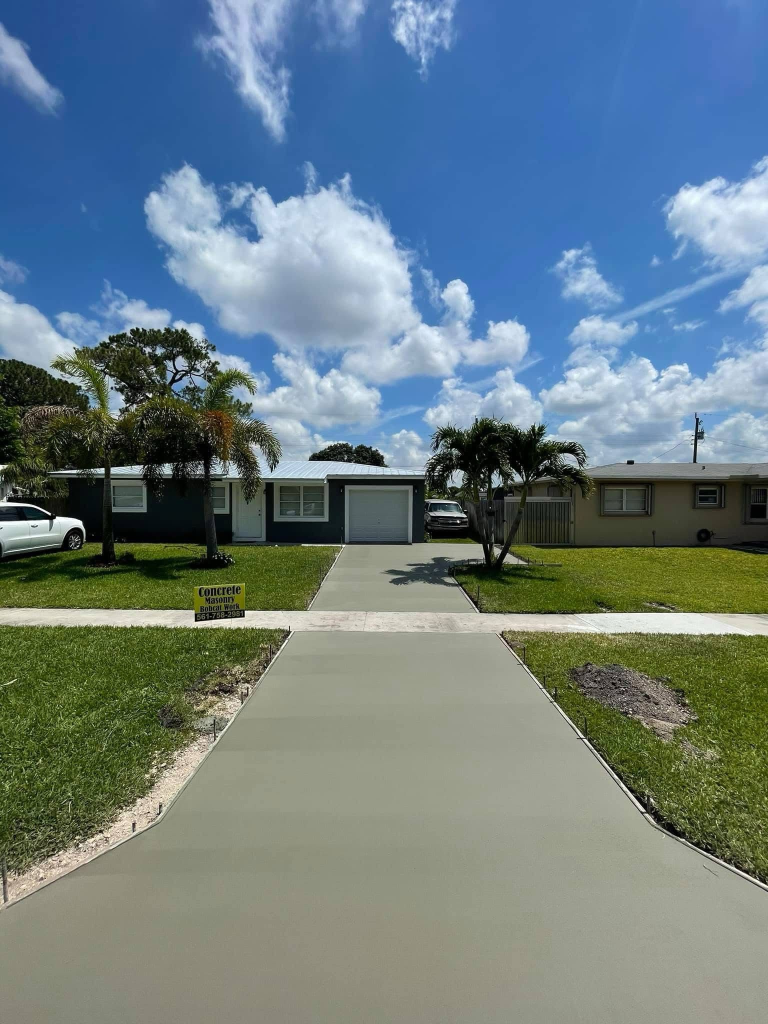 Professional Concrete Driveway
